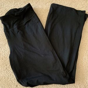 Black Yoga Pants /Straight leg style